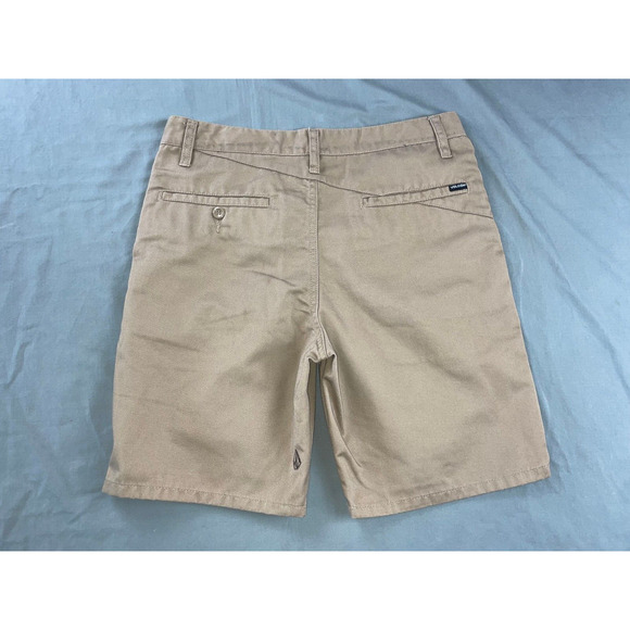 Volcom Flat Front Frickin Chino Skate Shorts. Beige, Men's Size 30. EUC!! - Picture 4 of 5